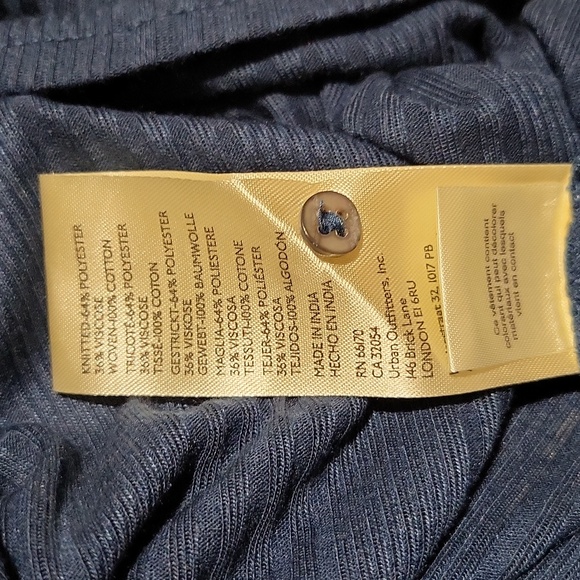 🌴 NWOT, "free people," "Pretty, please lace tunic top/dress 💙💚 - Picture 5 of 16